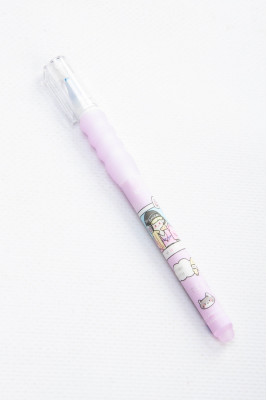 Ручка 0,38 мм, пиши-стирай, "Girl"